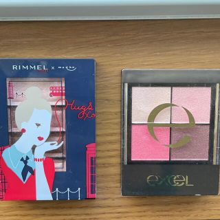 リンメル(RIMMEL)のエクセル リアルクローズシャドウ CS02 ピンクモヘア リンメル Mo 015(アイシャドウ)