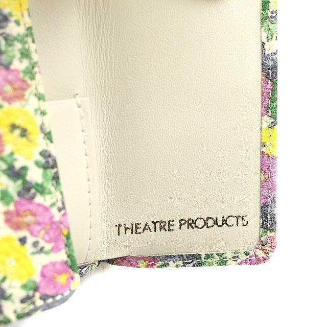 THEATRE PRODUCTS(シアタープロダクツ)のシアタープロダクツ 財布 二つ折り 小銭入れ 三つ折り ミニ財布 花柄 レディースのファッション小物(財布)の商品写真