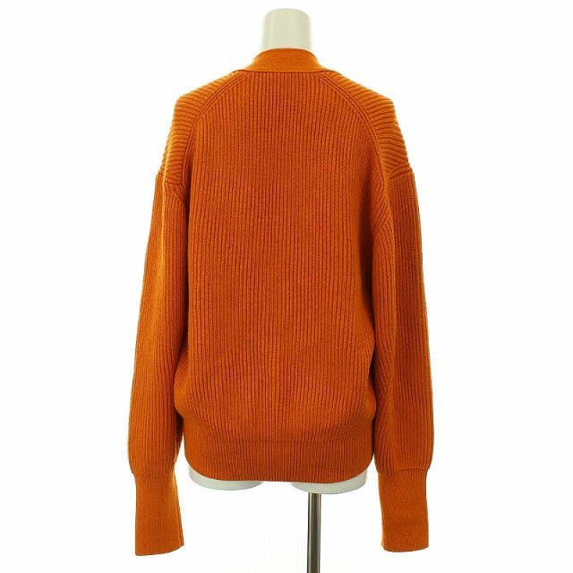 トゥモローランド キャバン カーディガン リブニット 長袖 F オレンジ ... キャバン 美品 21SS ニットカーディガン 長袖 ギンガムチェック 赤 F