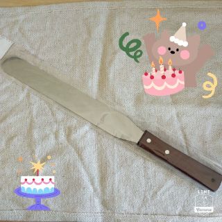 パレットナイフ　37cm 　生クリーム　手作りケーキ(調理道具/製菓道具)