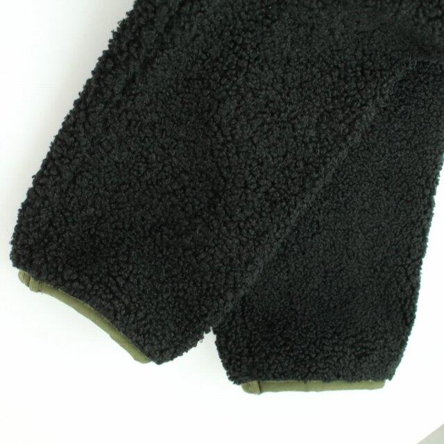 volcom(ボルコム)のボルコム ボアジャケット フリースジャケット モックネック ジップアップ M 黒 メンズのジャケット/アウター(ブルゾン)の商品写真