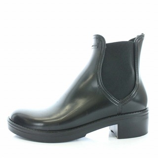 マッキントッシュ(MACKINTOSH)のマッキントッシュ TRINITY レインブーツ 長靴 37 24cm 黒(レインブーツ/長靴)