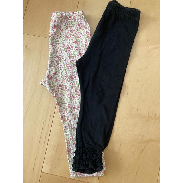 2点セット　90㎝　ズボン キッズ/ベビー/マタニティのキッズ服女の子用(90cm~)(パンツ/スパッツ)の商品写真