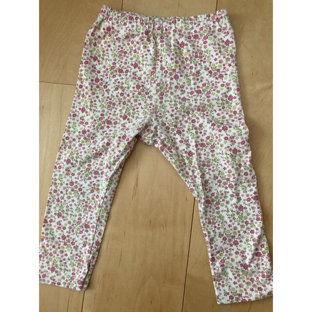 2点セット　90㎝　ズボン キッズ/ベビー/マタニティのキッズ服女の子用(90cm~)(パンツ/スパッツ)の商品写真