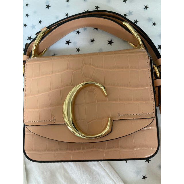 Chloe(クロエ)のクロエC♡ショルダーバッグ♡美品♡ミルキーオレンジ レディースのバッグ(ショルダーバッグ)の商品写真