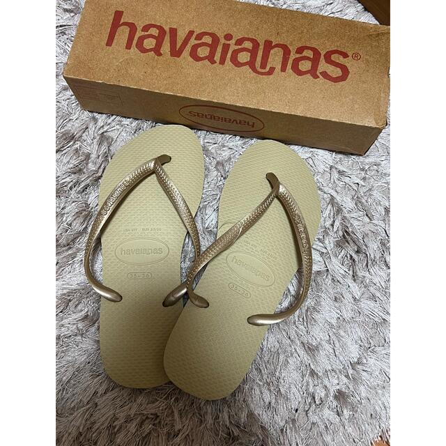 havaianas(ハワイアナス)のhavaianas☆ビーチサンダル【新品未使用】 レディースの靴/シューズ(ビーチサンダル)の商品写真