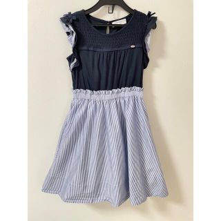 ポンポネット(pom ponette)のポンポネット  マリン調 ワンピース ss 130~140(ワンピース)