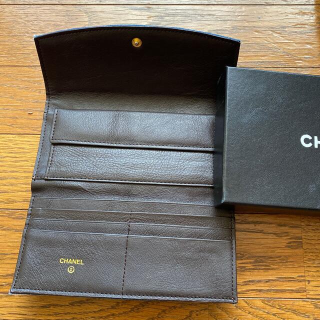 CHANEL デニム長財布