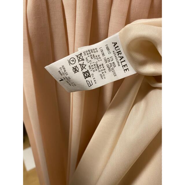 【ウエスト】 AURALEE ウールポリエステルプリーツスカートの通販 by danku500's shop｜ラクマ カテゴリ