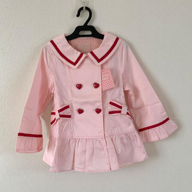 Shirley Temple(シャーリーテンプル)のシャーリーテンプル🌸スプリングコート 110 キッズ/ベビー/マタニティのキッズ服女の子用(90cm~)(コート)の商品写真