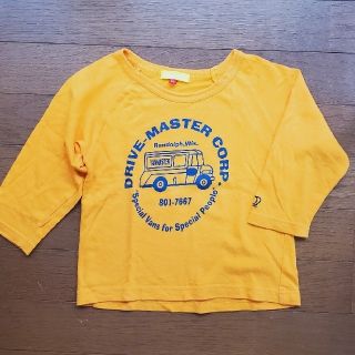 ベビードール(BABYDOLL)のBABY DOLL  長袖Tシャツ  90サイズ  黄色  男の子(Tシャツ/カットソー)