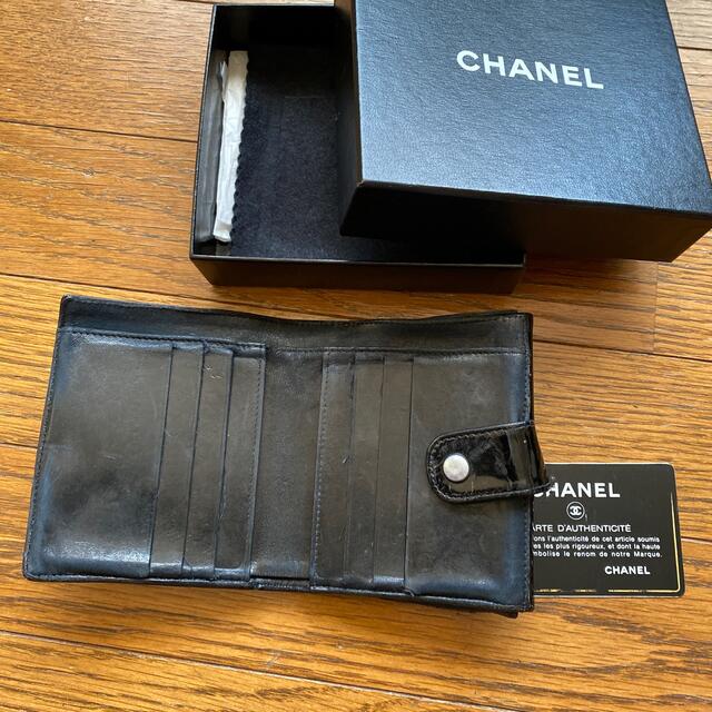 CHANEL(シャネル)のシャネル  エナメル財布 レディースのファッション小物(財布)の商品写真