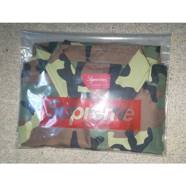 Supreme 19SS Silk Camo Shirt XL