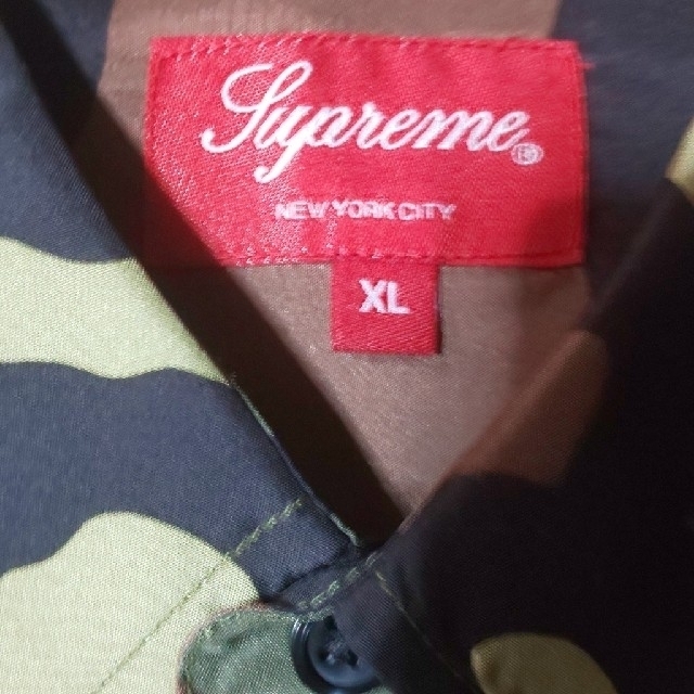 Supreme 19SS Silk Camo Shirt XL