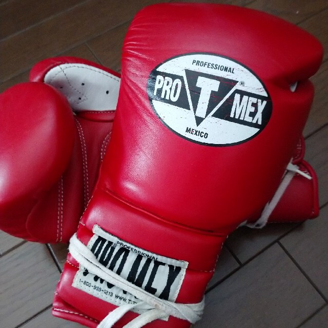 PRO MEX (プロメックス)ボクシング グローブ ひも式 14オンス | フリマアプリ ラクマ