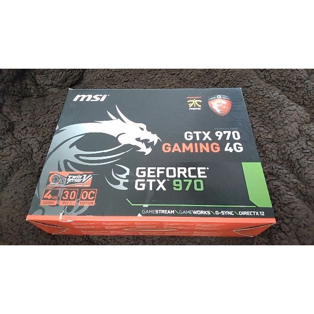 PCパーツMSI GTX970 4GB