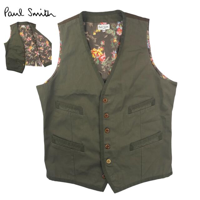 希少【極美品/A】Paul Smith LONDON ジレ ベスト サイズM