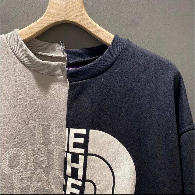 THE NORTH FACE(ザノースフェイス)のノースフェイス パープルレーベル アシンメトリー Tシャツ NT3221N XL メンズのトップス(Tシャツ/カットソー(半袖/袖なし))の商品写真