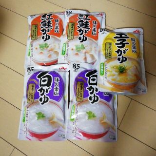 アジノモト(味の素)の味の素おかゆ5パック(レトルト食品)