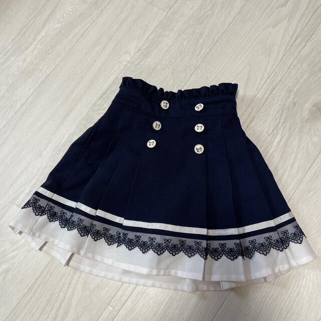 axes femme(アクシーズファム)のaxes femme kids 120cm キッズ/ベビー/マタニティのキッズ服女の子用(90cm~)(スカート)の商品写真