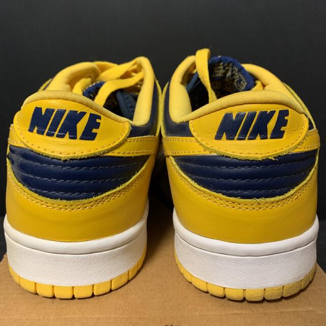 NIKE(ナイキ)のNIKE DUNK LOW 裏ダンク　ミシガン　99年製　1st メンズの靴/シューズ(スニーカー)の商品写真