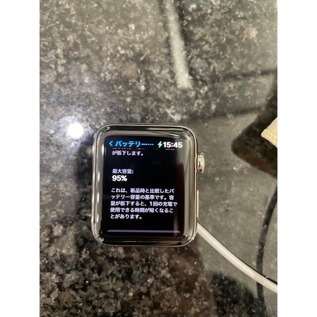 Apple Watch 3 HERMES 42mm バンドなし スマホ/家電/カメラのスマートフォン/携帯電話(その他)の商品写真