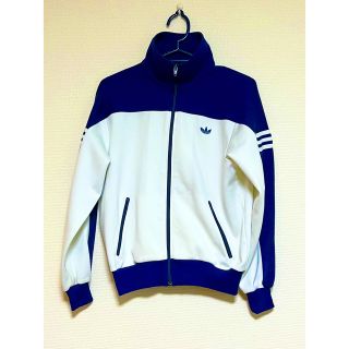 アディダス(adidas)のデサント製adidas トラックジャケット　ジャージ　古着vintage 70s(ジャージ)