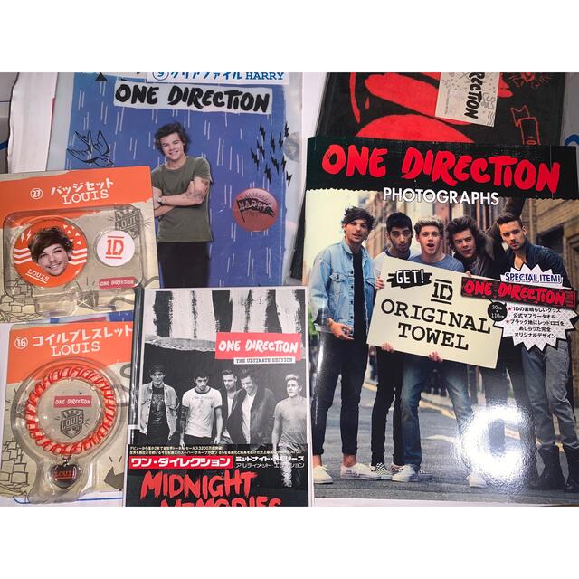 SONY(ソニー)のone direction ワンダイレクション1D　CD ファイル　タオル エンタメ/ホビーのタレントグッズ(アイドルグッズ)の商品写真