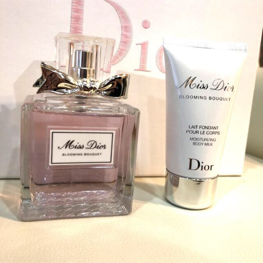 Christian Dior(クリスチャンディオール)のDIOR ミスディオールブルーミングブーケ100ml ボディミルク50mlセット コスメ/美容の香水(香水(女性用))の商品写真