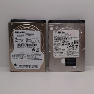 500GB×2個 2.5インチ HDD(PCパーツ)