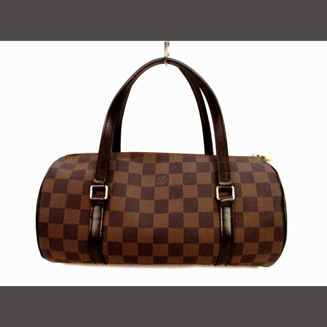 豪華 LOUIS VUITTON ドラム型 筒型 N51304 ダミエ パピヨンPM