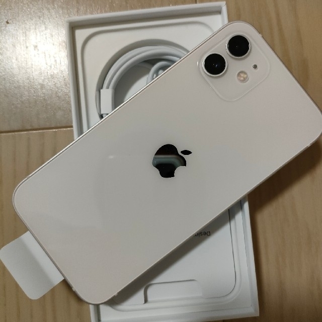 iphone12 64GB white ホワイト　白　新品未使用 2台