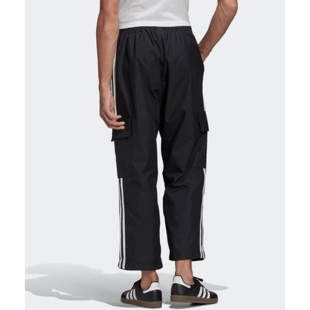 美品！adidas Tech Pants カーゴパンツ ナイロン ブラック-