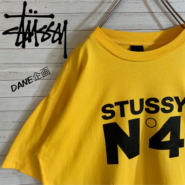 【STUSSY】ステューシー センターデカロゴ ビックサイズTシャツTシャツ/カットソー(半袖/袖なし)