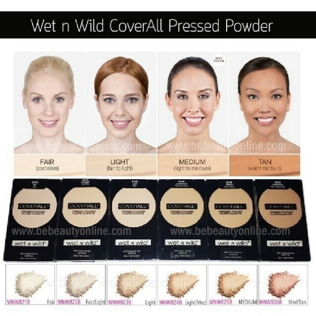NYX(エヌワイエックス)のWet N Wild♥CoverAll Pressed Powder #Fair コスメ/美容のベースメイク/化粧品(フェイスパウダー)の商品写真
