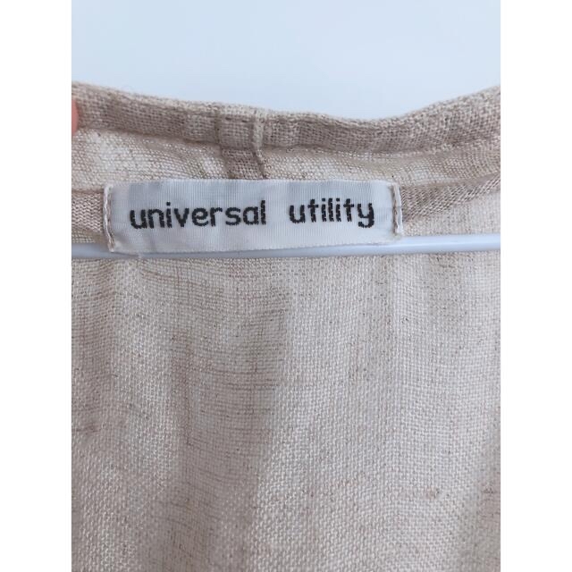 universal utility リネン　ワンピース