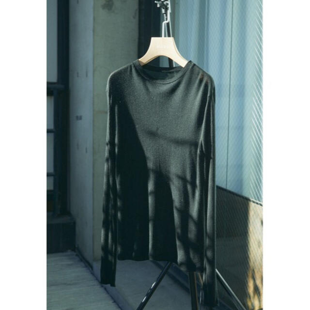 BLACK by moussy - 【試着のみ】BLACK BY MOUSSY シアーリブ