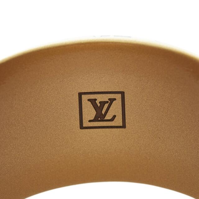 ルイ ヴィトン レオモノグラム バングル M65929 メッキ レディース LOUIS VUITTON 【1-0054041】