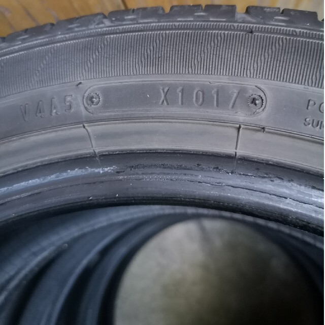 DUNLOP(ダンロップ)の◯47中古ダンロップ　EC203とEC300+165/55R15サマータイヤ４本 自動車/バイクの自動車(タイヤ)の商品写真