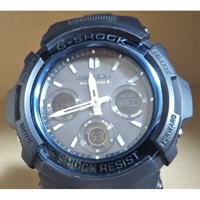 CASIO G-SHOCK AWG-M100A 電波 ソーラー 腕時計 メンズ