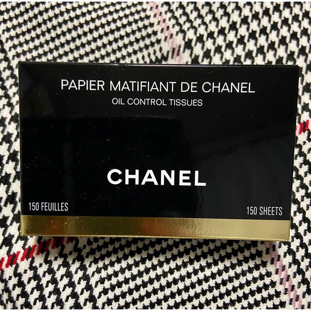 CHANEL(シャネル)のCHANEL オイル コントロール ティッシュ コスメ/美容のメイク道具/ケアグッズ(あぶらとり紙)の商品写真