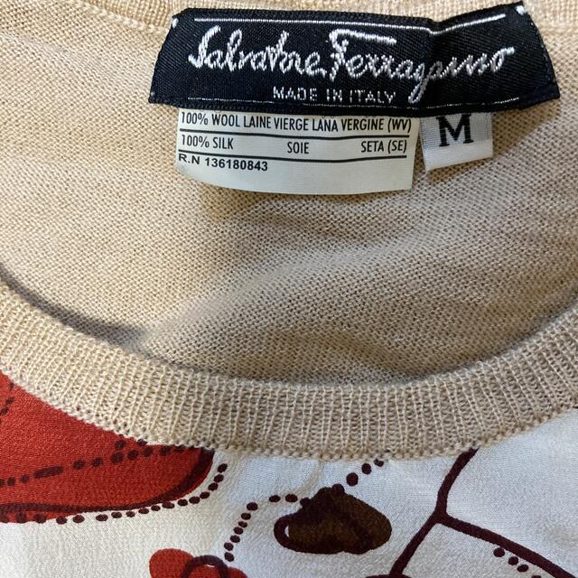 Salvatore Ferragamo(サルヴァトーレフェラガモ)のフェラガモ夏トップス　M レディースのトップス(カットソー(半袖/袖なし))の商品写真