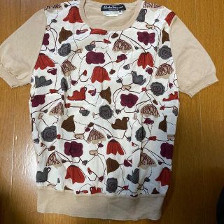 サルヴァトーレフェラガモ(Salvatore Ferragamo)のフェラガモ夏トップス　M(カットソー(半袖/袖なし))