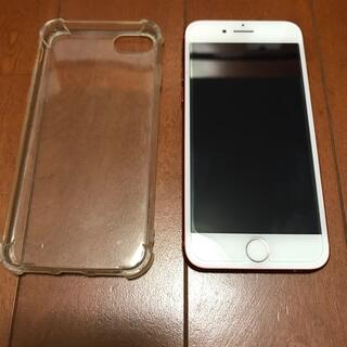 アイフォーン(iPhone)のiPhone 7 red 128GB(スマートフォン本体)