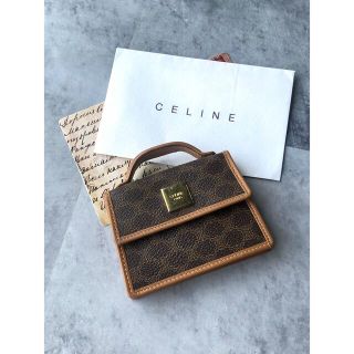 セリーヌ(celine)の希少 セリーヌ バッグ型 カードケース ミニポーチ(財布)