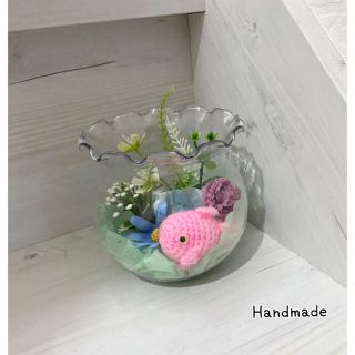 ハンドメイド　金魚　あみぐるみ(あみぐるみ)