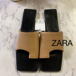 ザラ(ZARA)のZARAザラフラットサンダル41(サンダル)