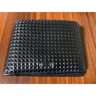 ヒューゴボス(HUGO BOSS)の財布/コインケース/札入れ フォーレザー ダイアモンドエンボス ウォレット(折り財布)