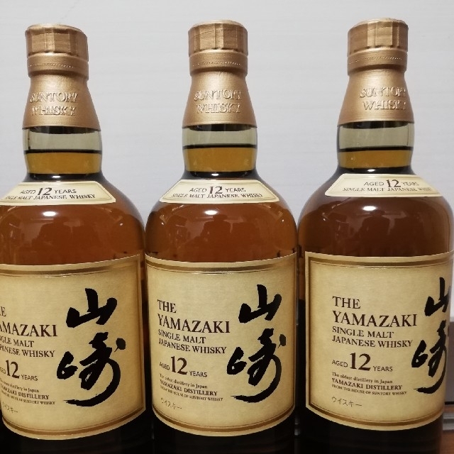 サントリー(サントリー)のサントリー　山崎　12年　700ml　６本セット　新品未開栓品 食品/飲料/酒の飲料(その他)の商品写真