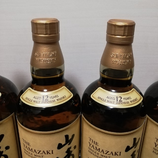 サントリー(サントリー)のサントリー　山崎　12年　700ml　６本セット　新品未開栓品 食品/飲料/酒の飲料(その他)の商品写真